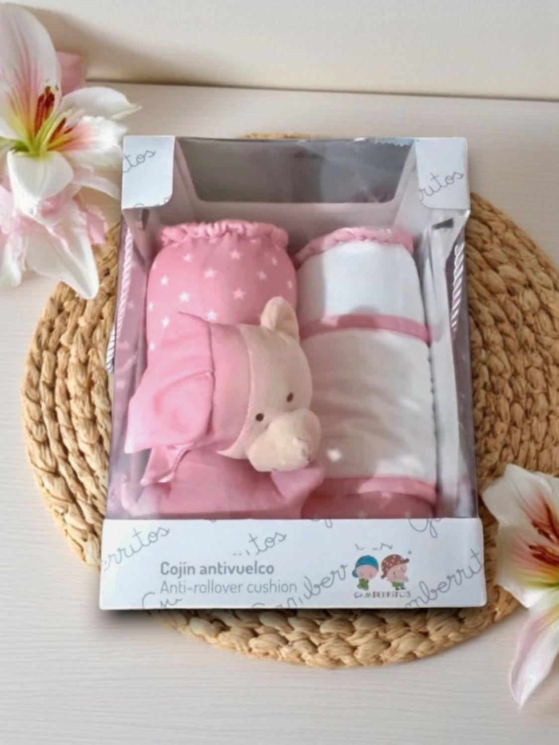 ​Almofada Anti-Rolamento SLEEPY BEAR – Para um Sono Seguro do Bebé