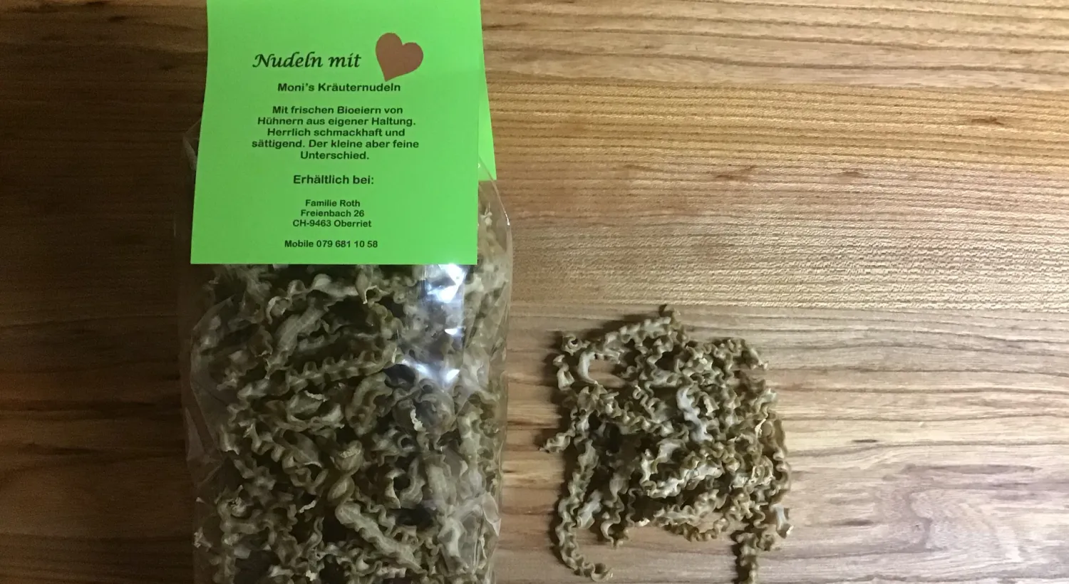 Moni&#39;s Kräuternudeln