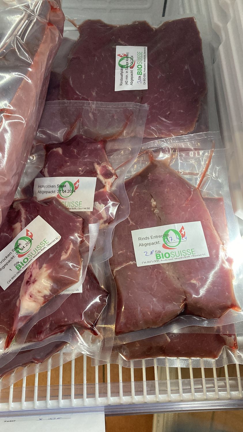 Bio Rindfleisch (Mischpaket per kg)