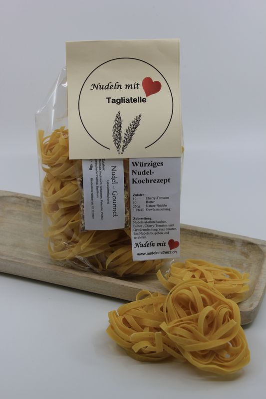 Tagiatellen mit Kochrezept