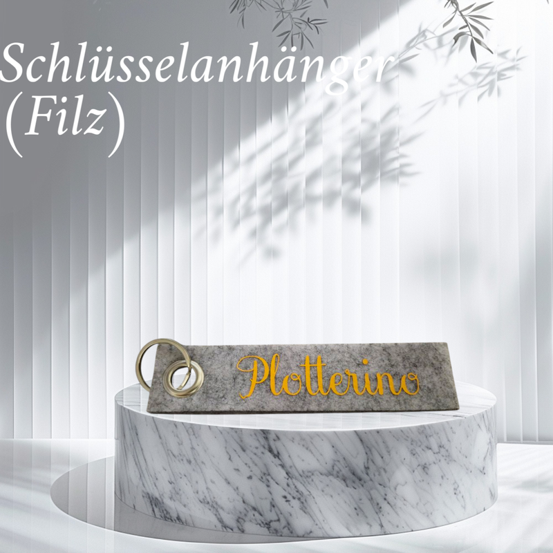 Schlüsselanhänger Filz