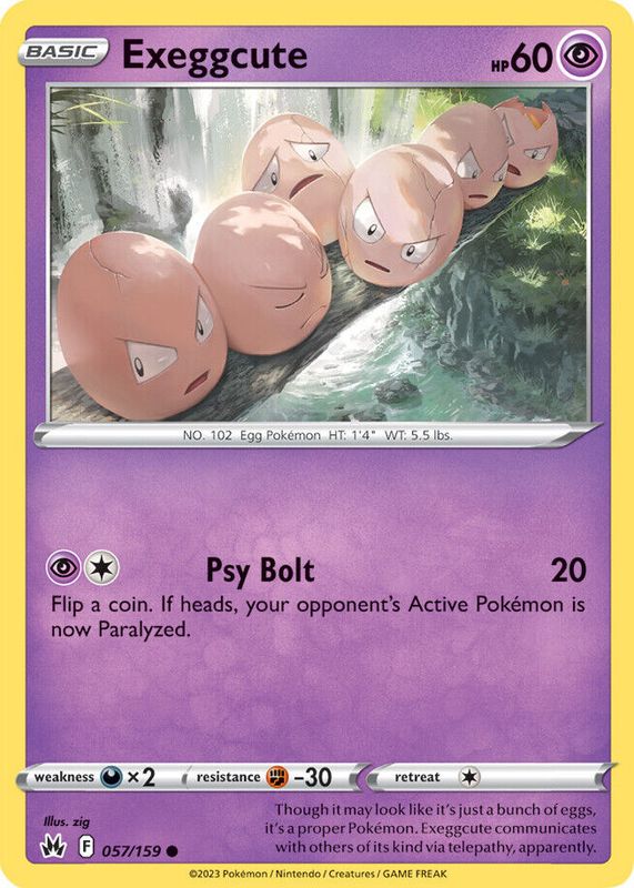 Exeggcute Crown Zenith