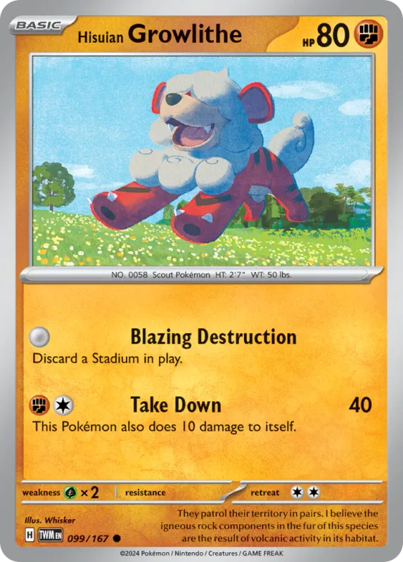 Growlithe Twilight Masquerade