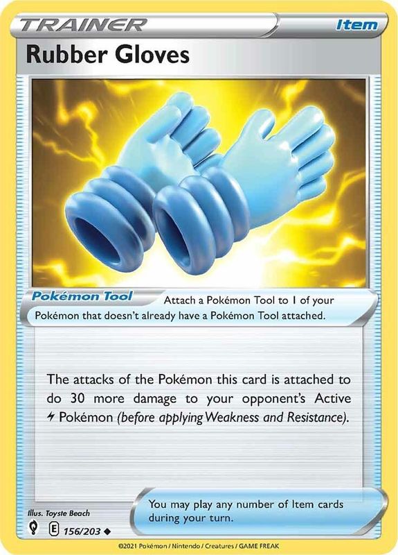 Rubber Gloves Evolving Skies