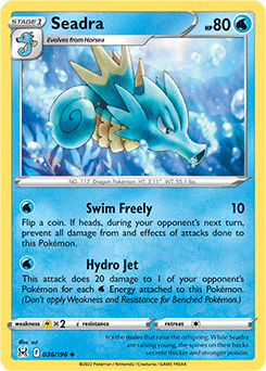 Seadra Lost Origin