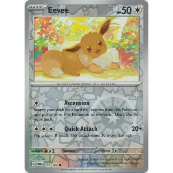 Reverse Holo Eevee Twilight Masquerade