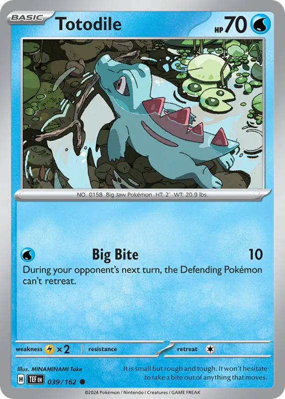 Totodile Temporal Forces