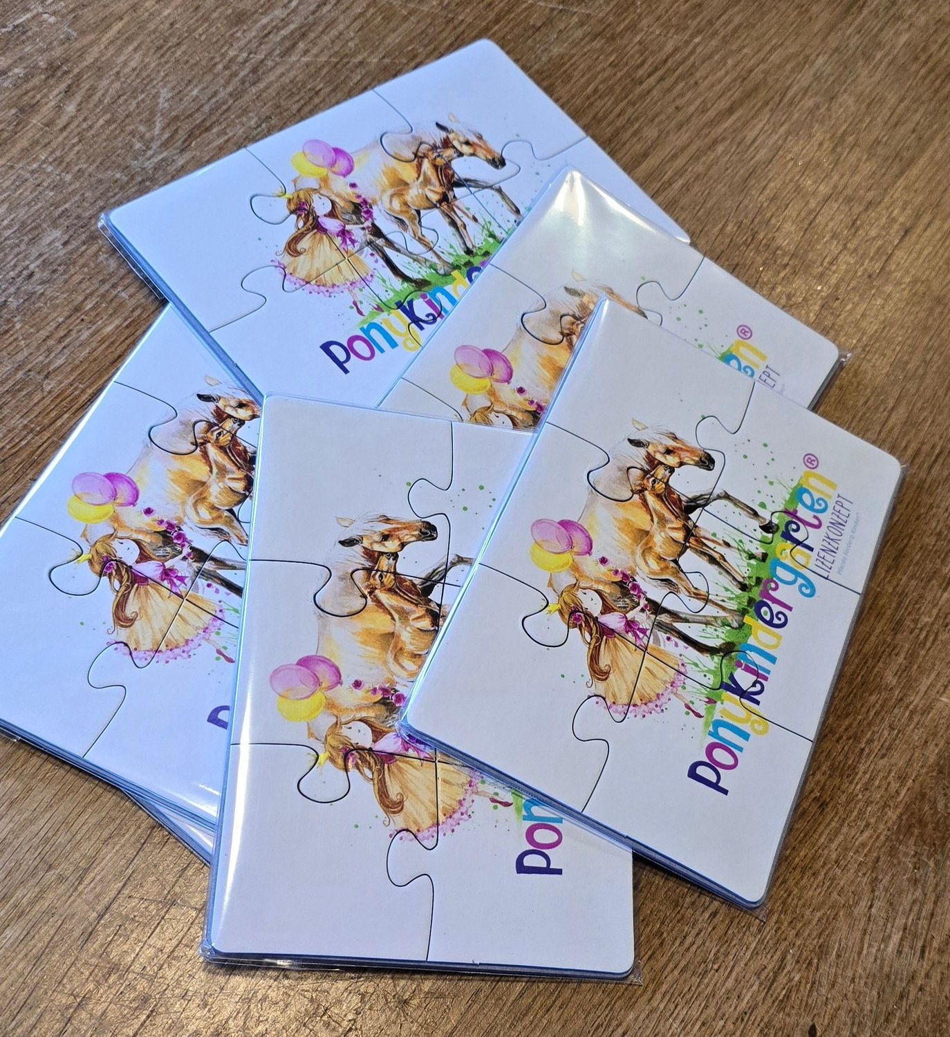 Puzzle Prinzessin Paula - Ponykindergarten