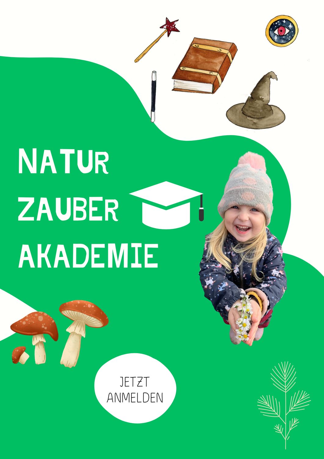 Naturzauberakademie - werde jetzt Kursleiter Variante 1