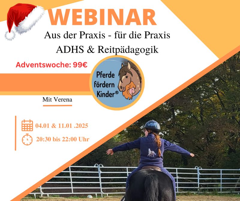 ? Webinar: ADHS & Reitpädagogik ? Webinar: ADHS & Reitpädagogik