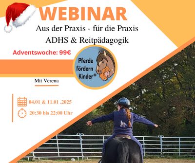 ​? Webinar: ADHS & Reitpädagogik