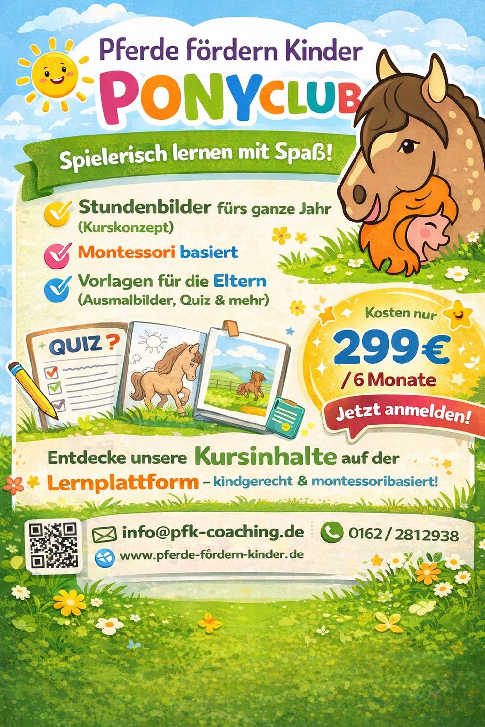 Pferde fördern Kinder Ponyclub