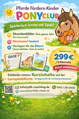 Pferde fördern Kinder Ponyclub