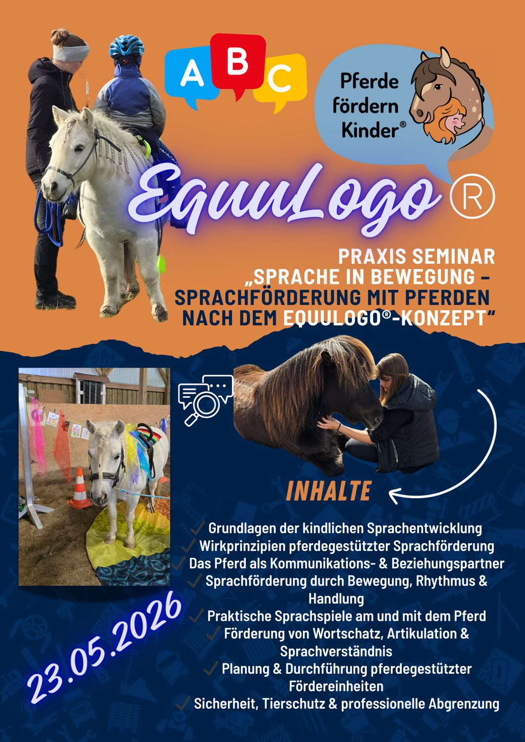 EquuLogo ® Praxisseminar-​Sprache in Bewegung