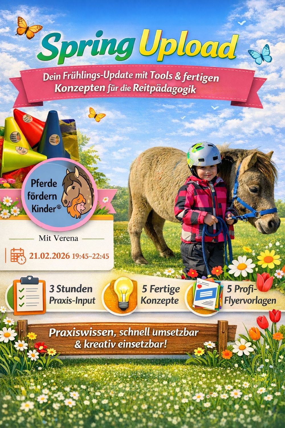 Spring Upload – Dein Frühlings-Update für die Reitpädagogik