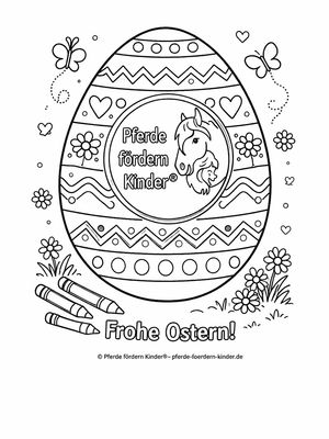 Druckdatei PfK Osterausmalbild Druckdatei PfK Osterausmalbild