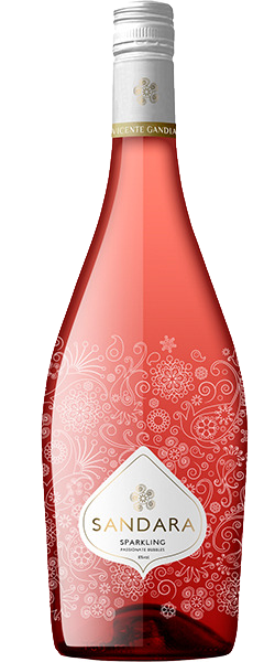 VINO ESPUMOSO ROSADO SANDARA 75 CL.
