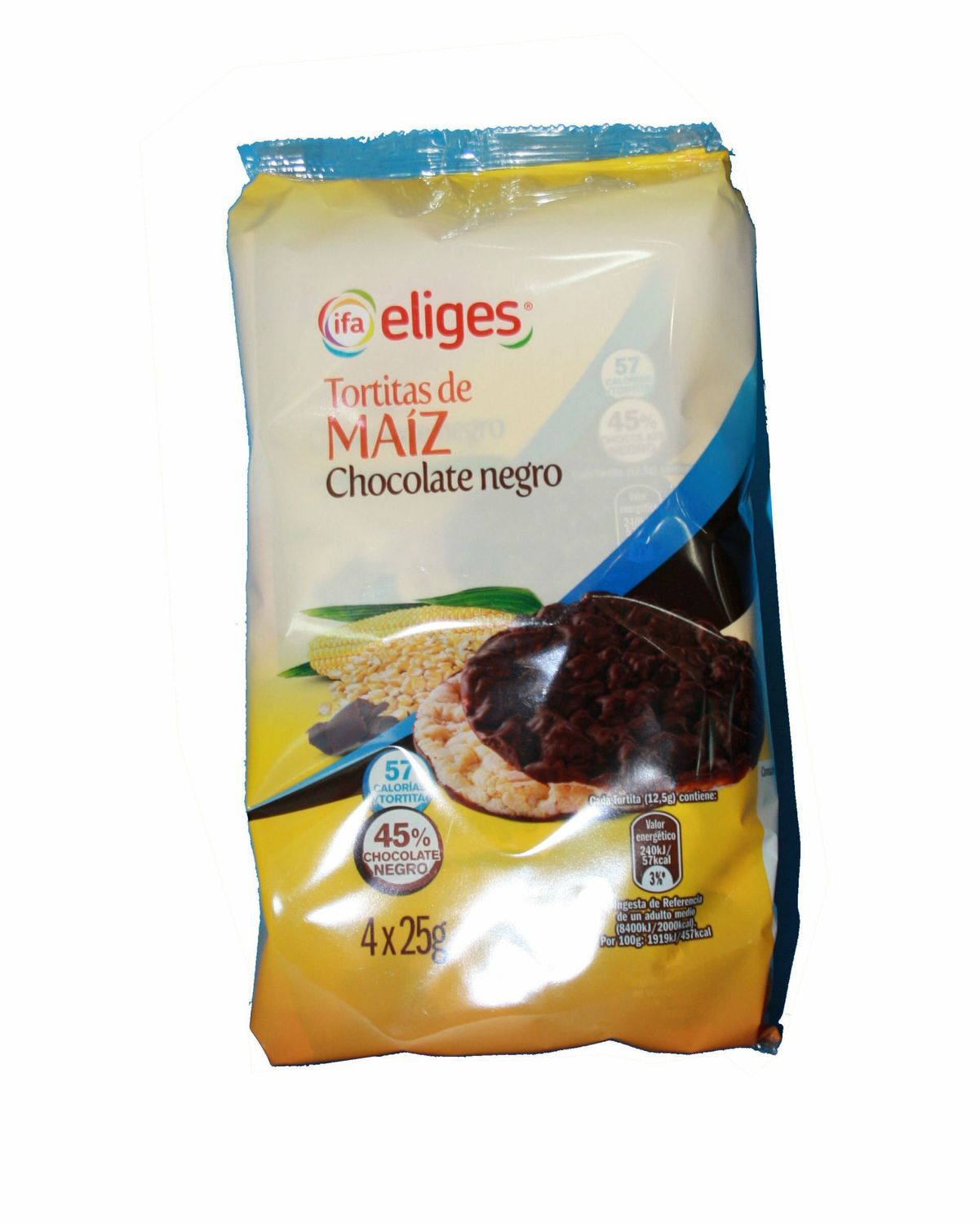 TORTITAS MAIZ/CHTE. IFA-ELIGES 4X25