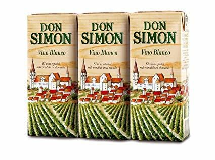 VINO BLANCO D.SIMON BRIK 3X187 ML