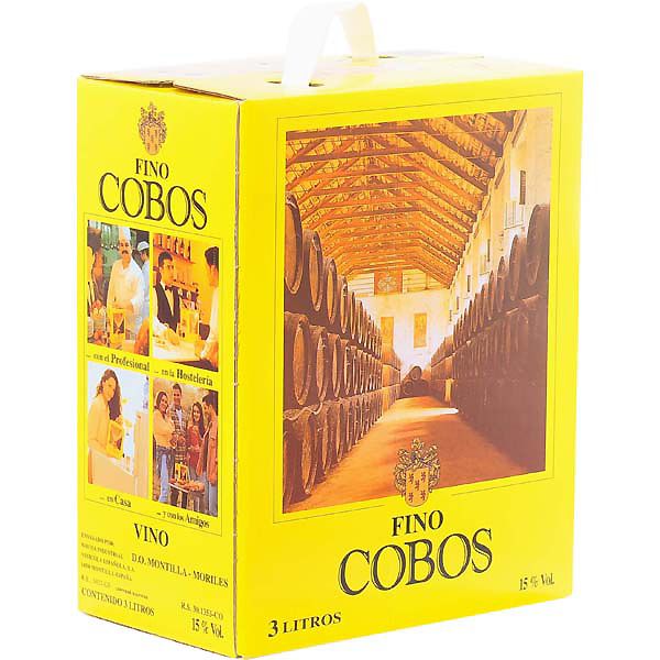 VINO FINO COBOS BOLSA  3 LT.