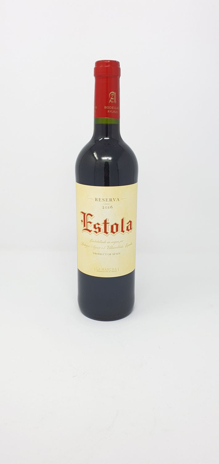 VINO TINTO ESTOLA 75 CL. RESERVA