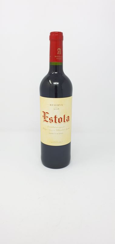 VINO TINTO ESTOLA 75 CL. RESERVA