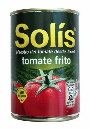 TOMATE FRITO SOLIS  140 GR. LATA