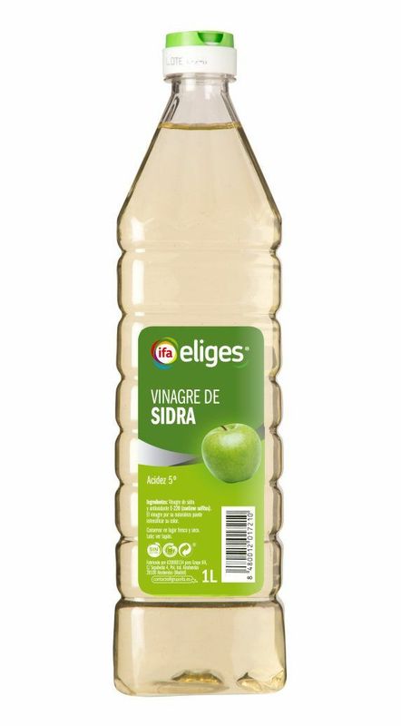 VINAGRE MANZANA IFA-ELIGES 1 LT.