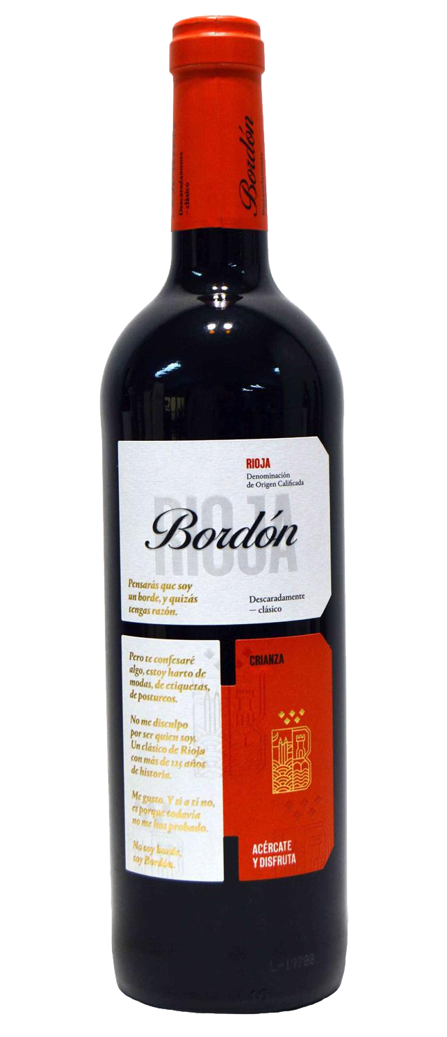 VINO TINTO BORDON CRIANZA RJ