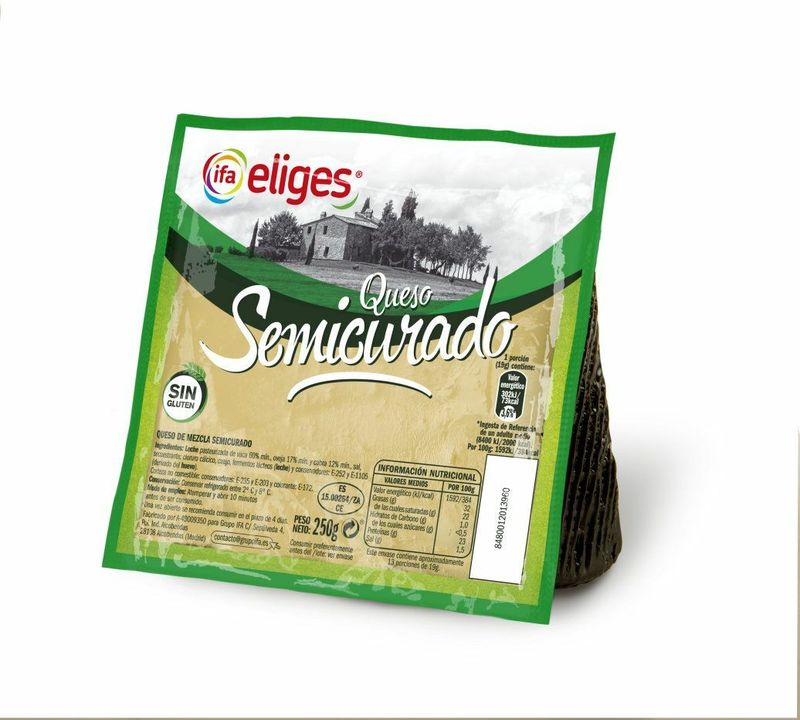 QUESO IFA-ELIGES CU�A 250 SEMI-CURA