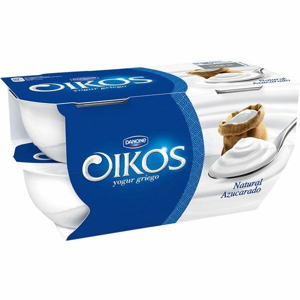 YOGUR DANONE OIKOS P-4 NATURAL AZUC