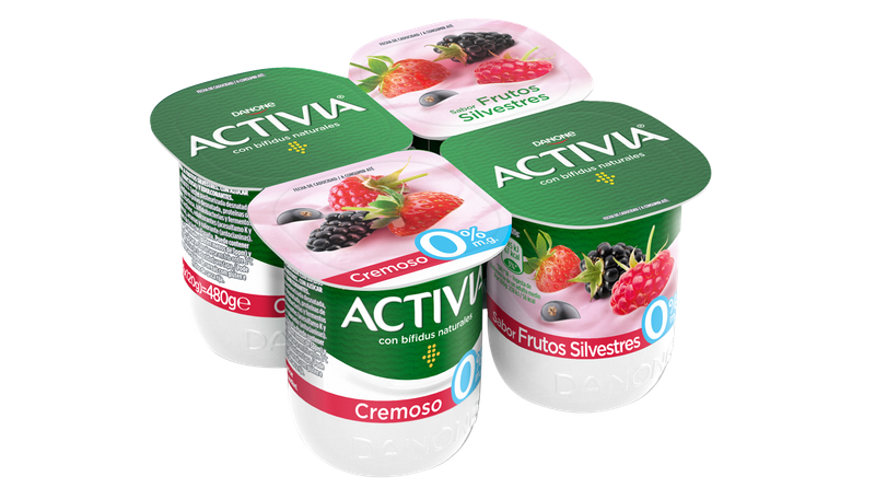 YOGUR DANONE ACT.CREM.P/4 0% FR.SIL