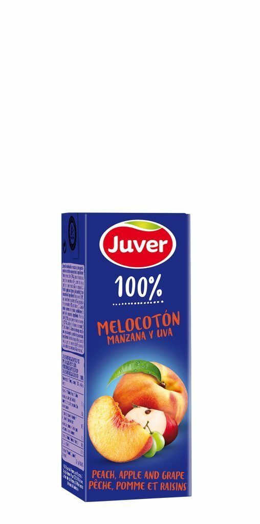 ZUMO JUVER BRIK 3X200 ML. MELOCOTON