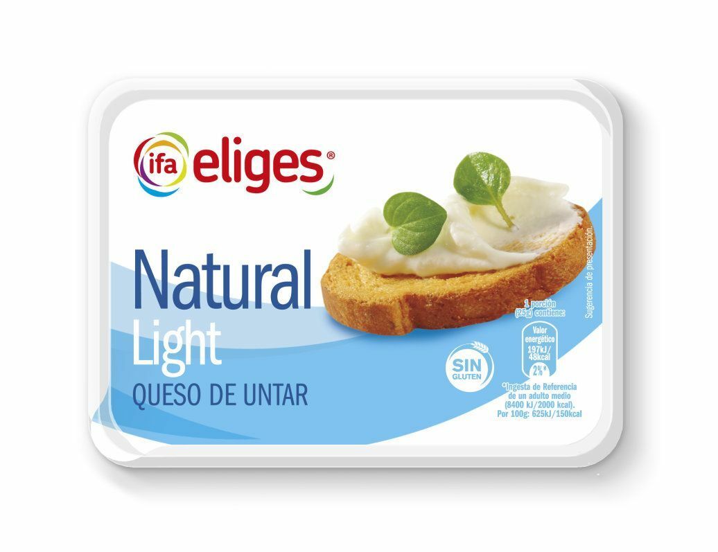 QUESO UNTAR IFA-ELIGES 250 GR. LIGH