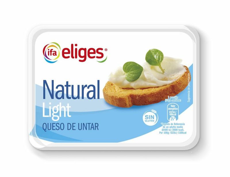 QUESO UNTAR IFA-ELIGES 250 GR. LIGH