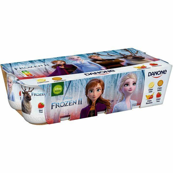 YOGUR DANONE P/8 SABOR FR/MAC/LIM/G