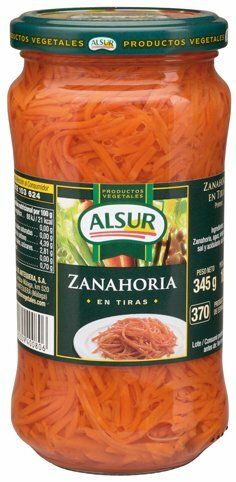 ZANAHORIA ALSUR 180 GRS. TIRAS