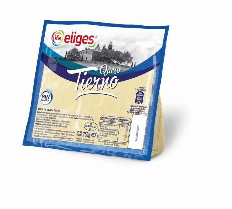 QUESO IFA-ELIGES CU�A 250 TIERNO