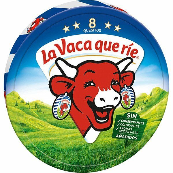 QUESO PORC. LA VACA QUE RIE 8 U.