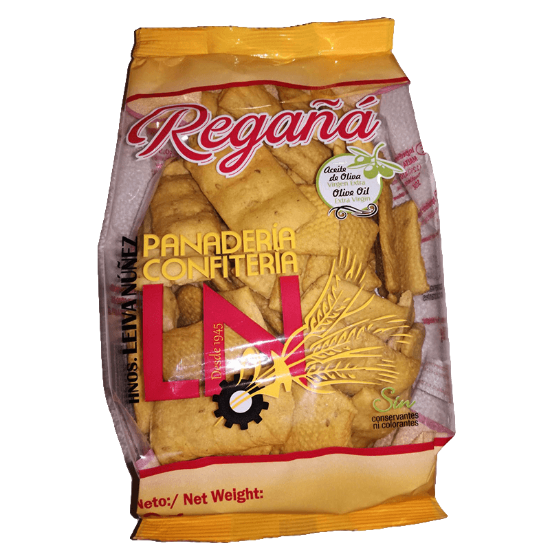 REGA�AS LEIVA 250 GR.