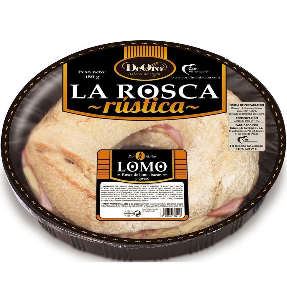 ROSCA RUSTICA DEORO 480 LOMO/BAC/QU