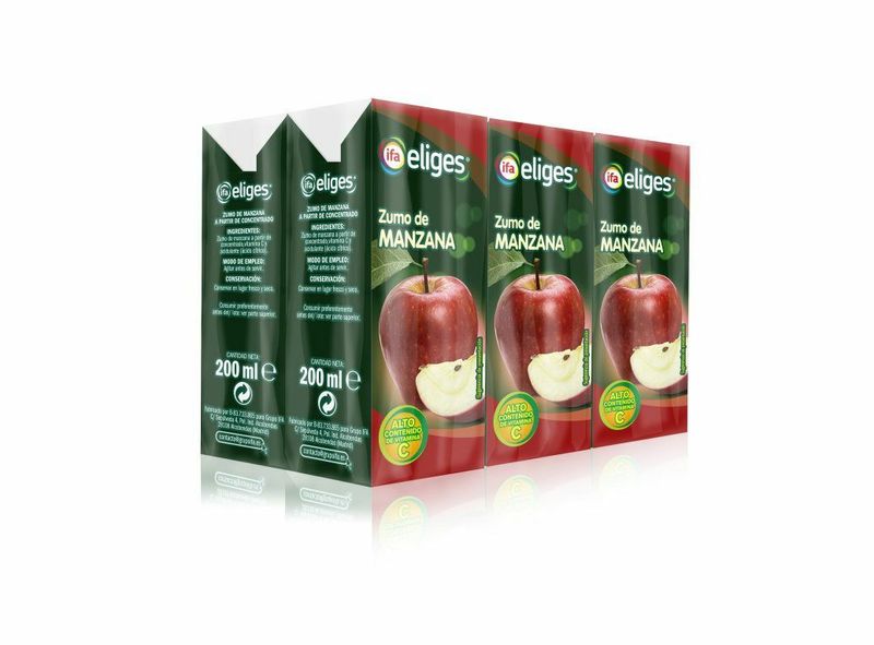 ZUMO IFA-ELIGES BRIK 6X200 MANZANA