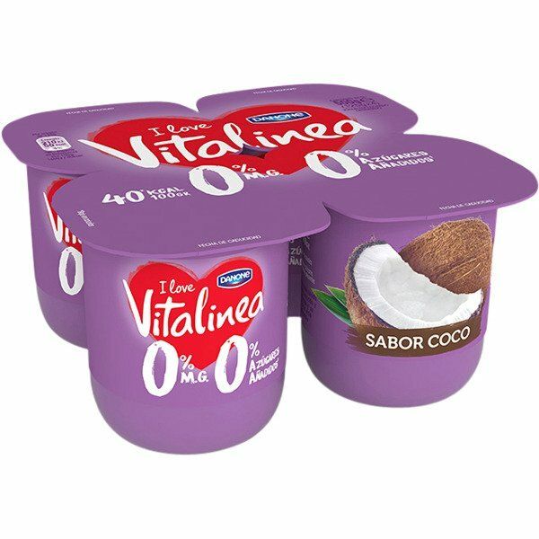 YOGUR DANONE VITALINEA P-4 S/COCO