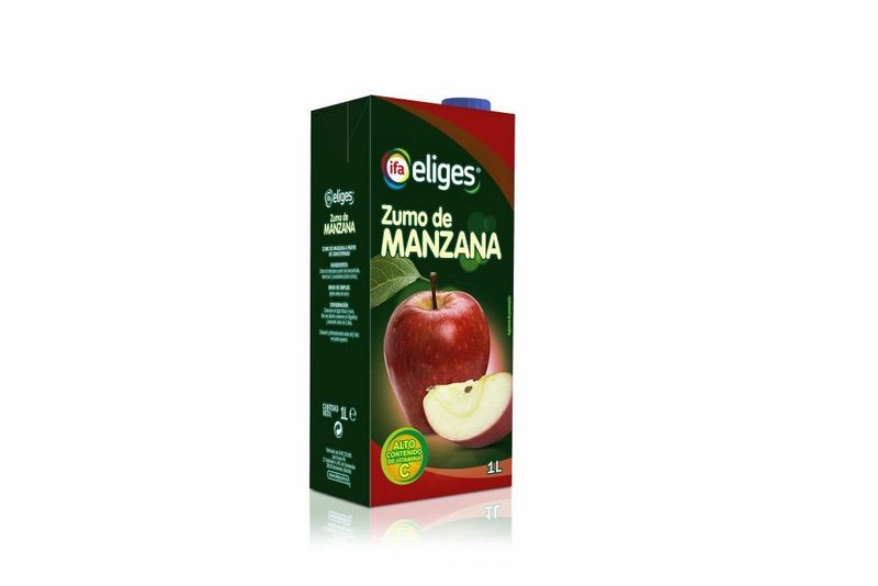 ZUMO IFA-ELIGES BRIK 1 LT. MANZANA