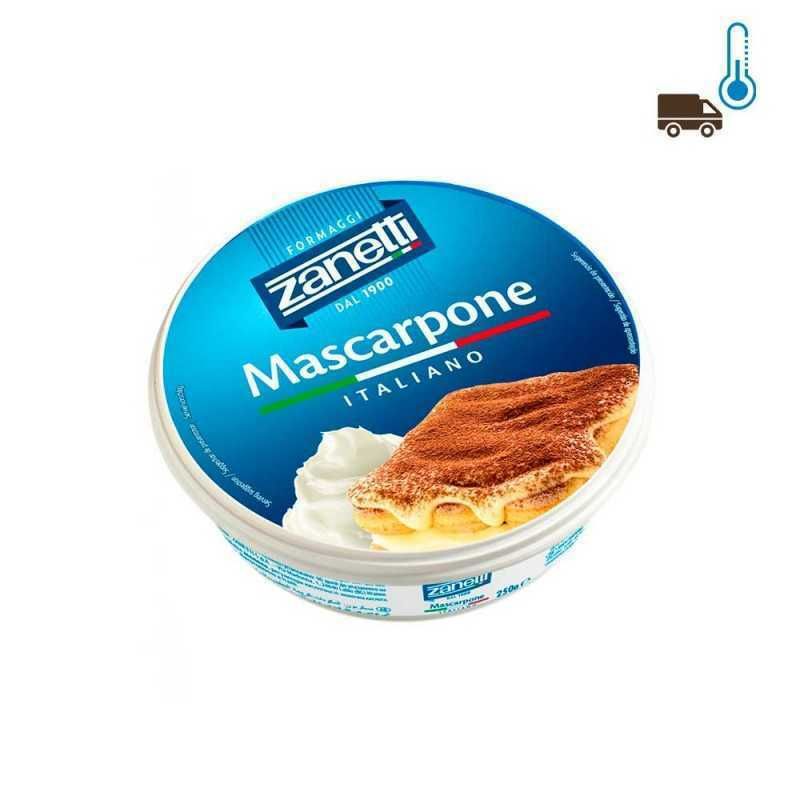 QUESO ZANETTI 250 GR. MASCARPONE