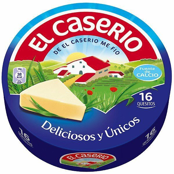 QUESO PORC. EL CASERIO 16 U.