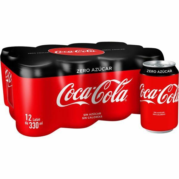 REFR. COCA-COLA L/33 CL.ZERO P/12 U