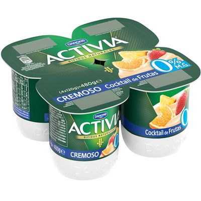 YOGUR DANONE ACT.CREM.P/4 0% MULTIF
