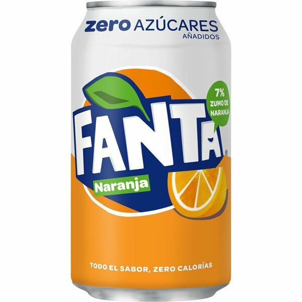 REFR. FANTA ZERO L/33 CL. NARANJA