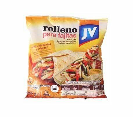RELLENO PARA FAJITAS J.V. 500 GR.